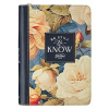Journal - Classic Zip Navy Be Still Ps. 46:10